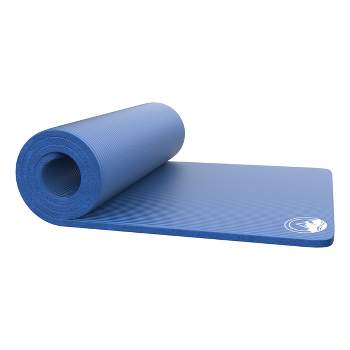 Leisure Sports Waterproof Foam Sleep Pad Camping Mat for Cots, Tents, and Sleeping Bags with Carrying Handle - Blue