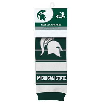 Baby Fanatic Officially Licensed Toddler & Baby Unisex Crawler Leg Warmers - NCAA Michigan State Spartans