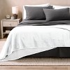 Faux Shearling Fleece Blanket by Bare Home - 2 of 4