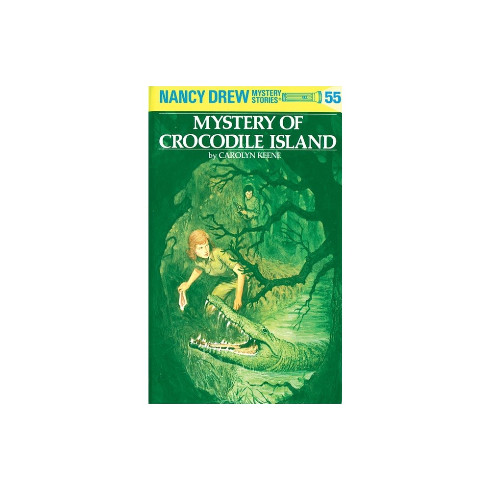 Mystery of Crocodile Island - (Nancy Drew) by Carolyn Keene (Hardcover)