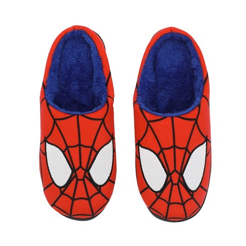 Officially Licensed Spider man Face Scuff Slipper Target