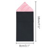 INSPIRE CHIC Men's Solid Card-inserting Prefolded Polyester Pocket Squares Handkerchiefs 1 Pc - 2 of 4