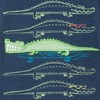 Andy & Evan  Infant  Croc Graphic Knit Romper & Bib - 4 of 4