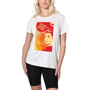 Women's Star Trek Tng Season 1 Episode 19 Loose T-Shirt White - 1 of 4