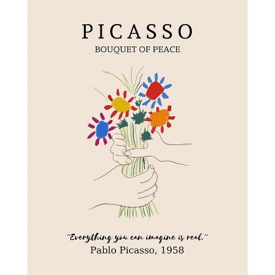 Poster Master Picasso - Bouquet of Peace