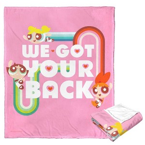 Cartoon Network Powerpuff Girls Got Your Back Silk Touch Throw Blanket 50x60 Inches - 1 of 4