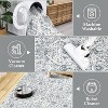 Farmhouse Floral Area Rug – Washable, Low Pile, Non-Slip, Stain-Resistant Carpet for Bedroom or Living Room - 2 of 4