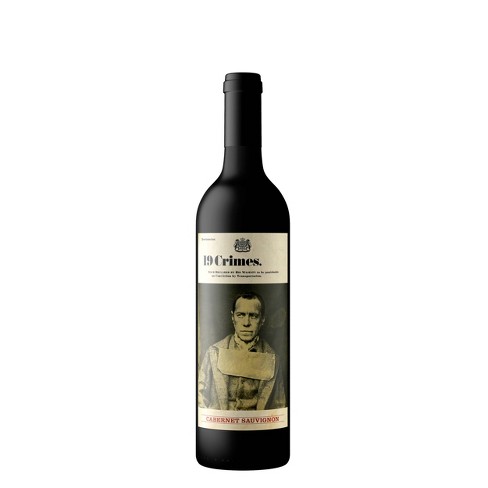 19 Crimes Cabernet Sauvignon Red Wine - 750ml Bottle - image 1 of 4