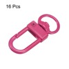 Unique Bargains DIY Craft Key Organization Lobster Claw Lanyard Swivel Clasps 1.3" x 0.51" 16 Pcs - 3 of 4