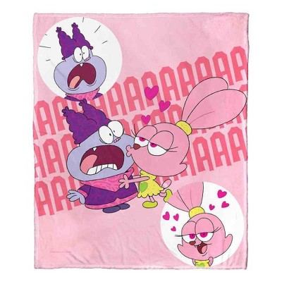 Pink Cartoon Network Chowder Silk Touch Throw Blanket