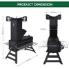 Whizmax Rocket Stove for Camping,Portable Camping Stove for Cooking Wood Burning,Collapsible Backpacking Wood Stove,Outdoor Minuteman Cooking Stove - 3 of 4