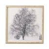 Chelsea Victoria The Willow And The Snow Framed Wall Art Poster Print White - Deny Designs - 4 of 4