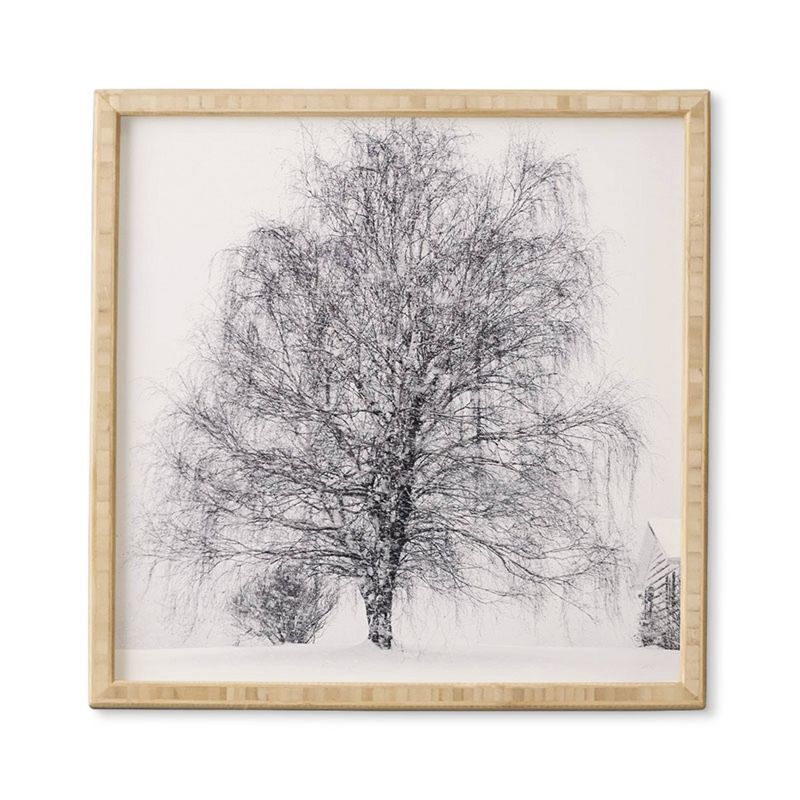 Chelsea Victoria The Willow And The Snow Framed Wall Art Poster Print White - Deny Designs, 5 of 7