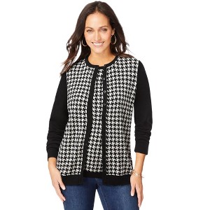 Jessica London Fine Gauge Cardigan - 1 of 4