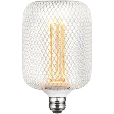 Next Glow Decorative Light Bulb, 3.5W Cage Cylinder LED Light Bulb