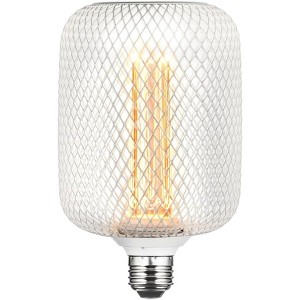 Next Glow Decorative Light Bulb, 3.5W Cage Cylinder LED Light Bulb - 1 of 4