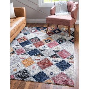 Unique Loom    Morocco Coastal Area Rug - 1 of 4