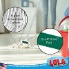 Lola Products Cotton String Mop w/ Scuff Remover, Absorbs Up to 3X its Weight in Water, for Floor Cleaning, Includes Swivel Hang Cap for Easy Storage - 2 of 4