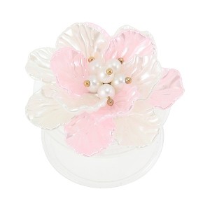 Unique Bargains Shell Flower Phone Grip 1 Pc - 1 of 4