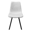 LeisureMod Ravenna 7-Piece Dining Set, 1 Y-Shape Legs Table 6 Dining Chairs - 4 of 4