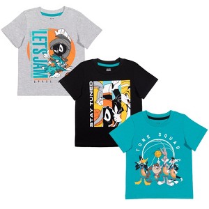 SPACE JAM Looney Tunes   3 Pack Graphic T-Shirts  Little Kid to Big Kid - 1 of 4