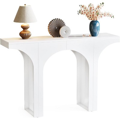 Tribesigns Modern 47 Inches Console Table Entryway Table with Arch Base
