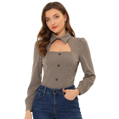 Choker cutout top on sale