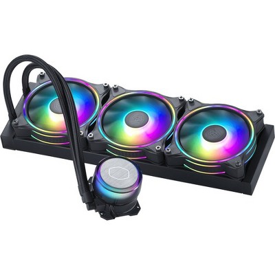 Cooler Master MasterLiquid ML360 Illusion Cooling Fan/Radiator/Pump - 30 dB(A) Noise - Pump Connector: 3-Pin, Fan Power Connector: 4-Pin (PWM)