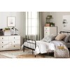 Queen Plenny Metal Platform Bed Black - South Shore - 2 of 4