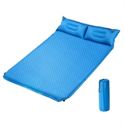 Dracelo Self-Inflating Camping Outdoor Sleeping Mat with Pillows Bag