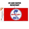 Shelby Mustang Patriotic Logo Automotive Bumper Sticker - 2 of 4