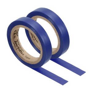 Unique Bargains PVC Thin Sticky Seal Tennis Badminton Racket Accessories Grip Finishing Tapes 26Ft 2 Pcs - 1 of 4
