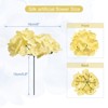 Unique Bargains Wedding Centerpieces Decoration Silk Artificial Hydrangea Flowers - 2 of 4