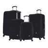 InUSA Royal 4pc  Lightweight Hardside Spinner Luggage Set - image 2 of 4