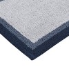 MAYEERTY Rectangle Cotton Tufted Bath Rug Navy for Machine Washable 1pcs - 4 of 4