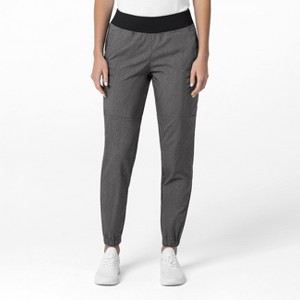 Wink W123 Women's Comfort Waist Cargo Jogger Scrub Pant - 1 of 4