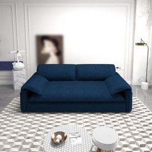 NicBex 63.8 Inch Velvet Pull Out Sofa Bed,Convertible Sleeper Sofa with Side Storage for Living Room,Apartment,Office - 1 of 4