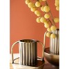 Metal Vases with Handles – Set of 2 Antique Brass 12" and 10" Tall by Kalalou - 2 of 4