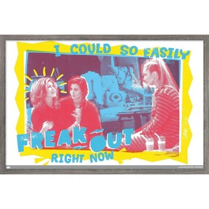 Trends International Friends - Freak Out Framed Wall Poster Prints - 1 of 4