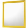 Passion Furniture 38 in. x 38 in. Classic Square Wood Framed Dresser Mirror - 2 of 4