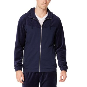 Ideology Mens Velour Chevron Hoodie Sweatshirt - 1 of 1