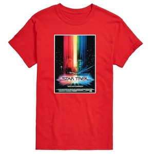 Men's - Star Trek - Retro Movie Poster Short Sleeve Graphic T-Shirt - 1 of 4