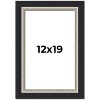 PosterPalooza | Embellished Black Picture Frame - UV Acrylic, Foam Board Backing, Hanging Hardware - 2 of 4