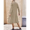 Imily Bela Chunky Knit Open Front Cardigan Oversized Long Sweater Coat for Women with Pockets - 4 of 4