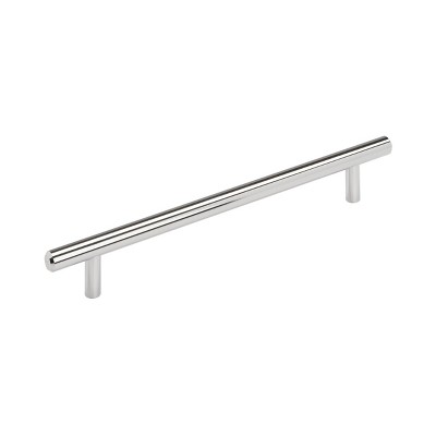 Amerock Bar Pulls 7-9/16 inch (192mm) Center-to-Center Polished Chrome Cabinet Pull