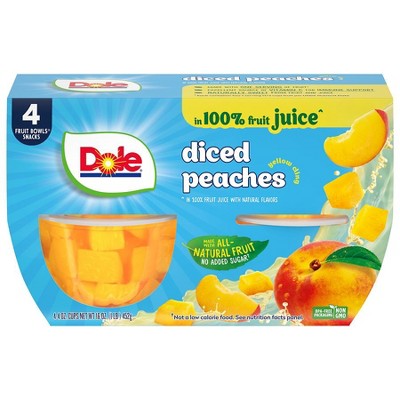 Dole Yellow Cling Sliced Peaches in Light Syrup 16 OZ