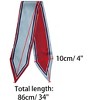 Allegra K Women's Skinny Ribbon Neck Scarf 34x4 inches(LxW) - 3 of 4
