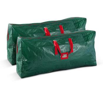 Osto Underbed Gift Wrap Storage Bag And Accessory Organizer Fits 18-24  Standard Rolls Of 40”. Tearproof And Water-resistant Green : Target