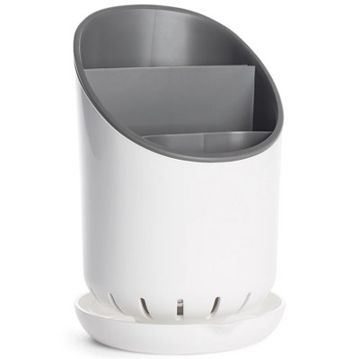 The Lakeside Collection Cutlery Holder with Drip Tray