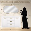 Beautyolove Irregular Aluminum Alloy Framed Wall Mirror Asymmetrical Wall Mirror - 4 of 4